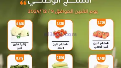 عروض جمعية الأحمدى التعاونية|9-12-2024|منتج وطني el3rod.com00001