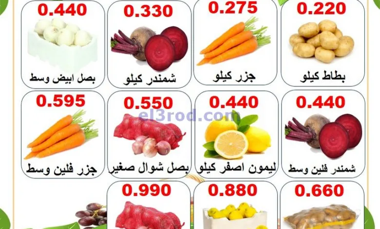 عروض جمعية الرقة التعاونية|الاثنين|25-8-2025 el3rod.com00002