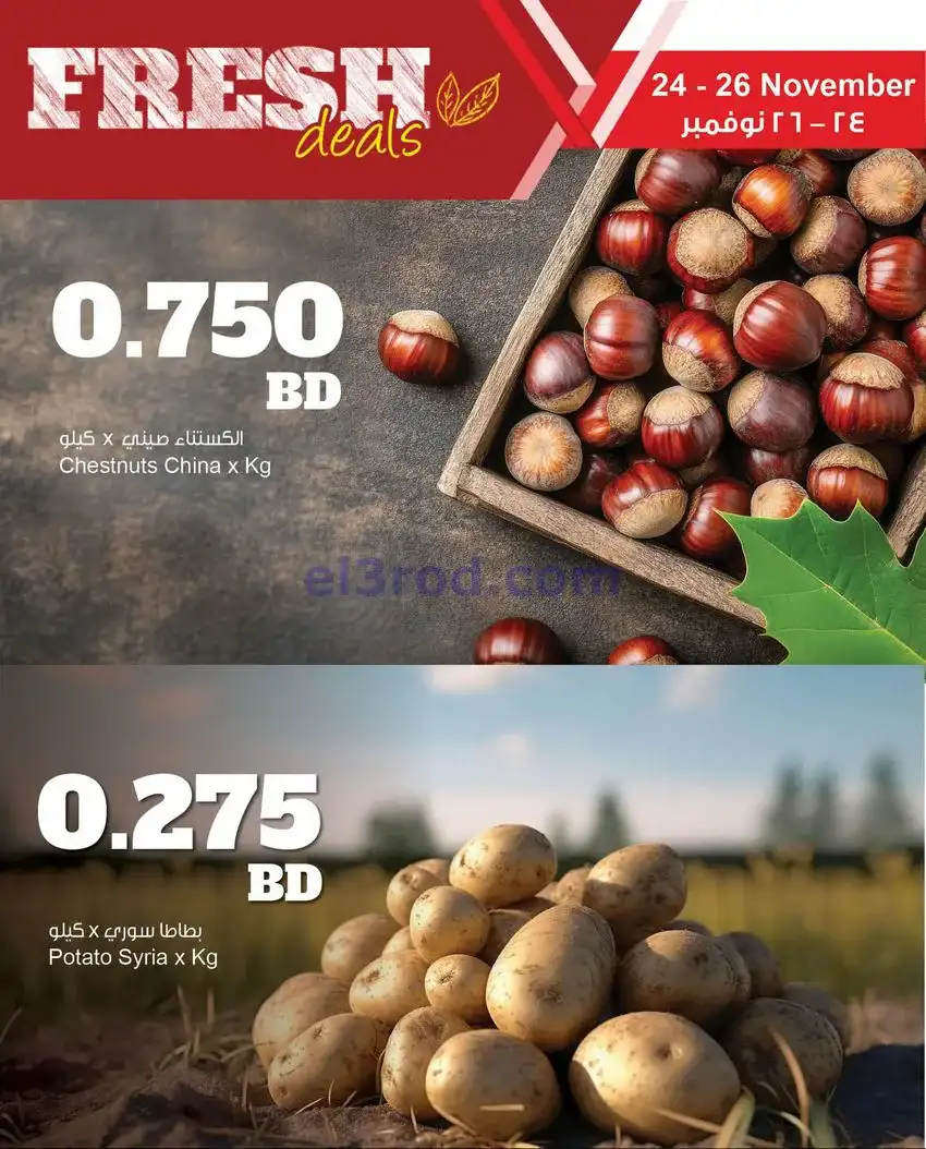 عروض مركز سلطان البحرين|24 حتى 26-11-2025