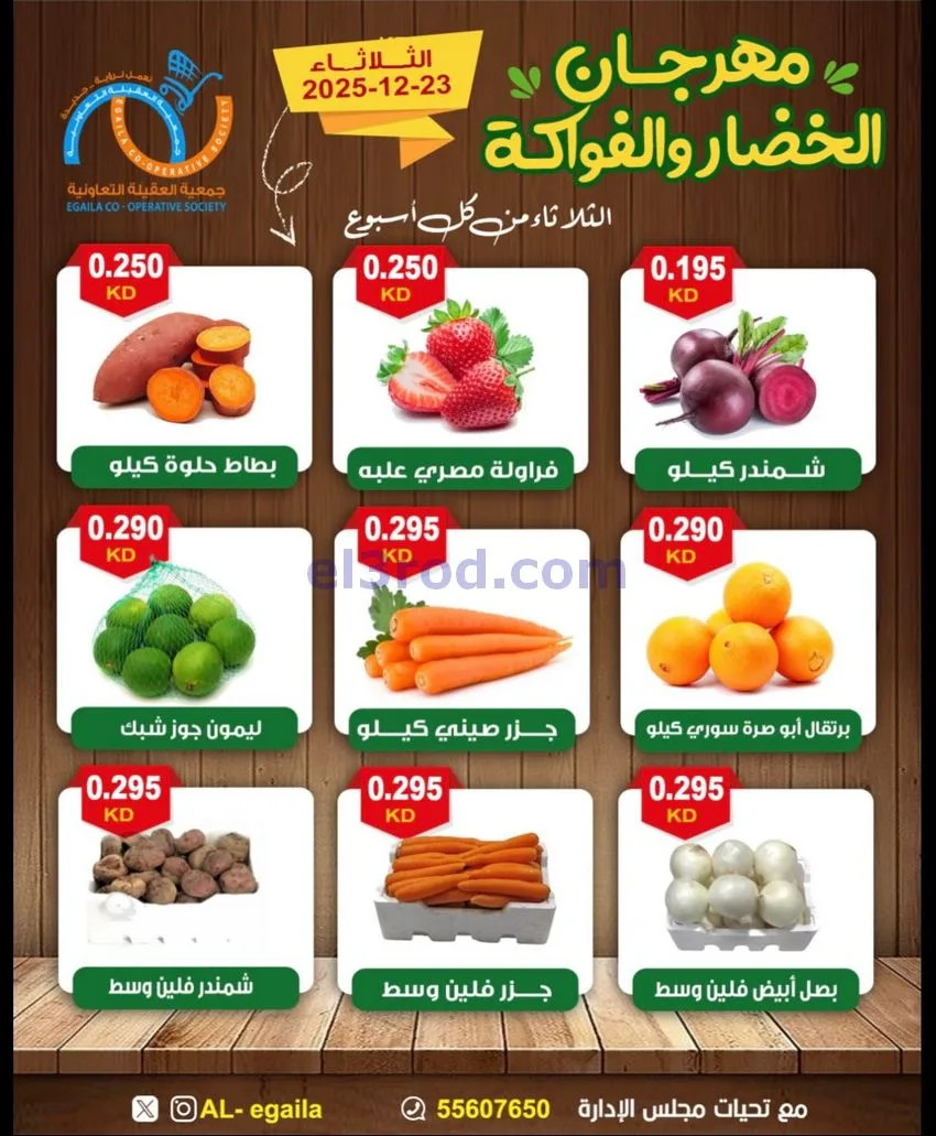 عروض جمعية العقيلة التعاونية|23-12-2025