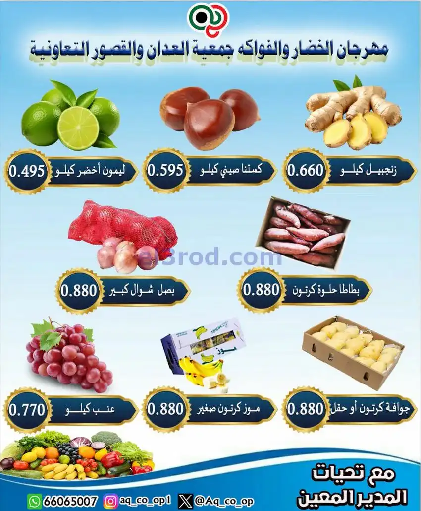 عروض جمعية العدان والقصور التعاونية|28-12-2025