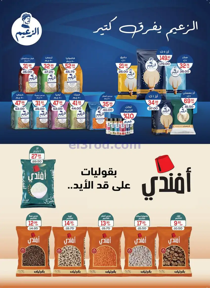عروض هايبر المنصوره شبرا|عيد سنوي|حتى 10-1-2026
