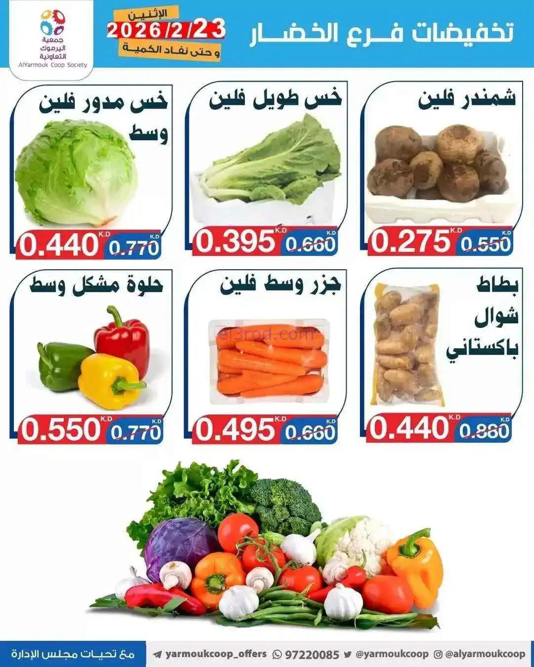 عروض جمعية اليرموك التعاونية|23-1-2026