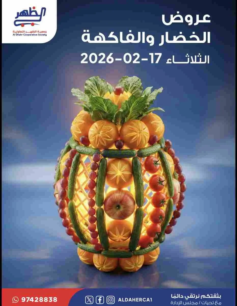 عروض جمعية ضاحية الظهر التعاونية|17-2-2026