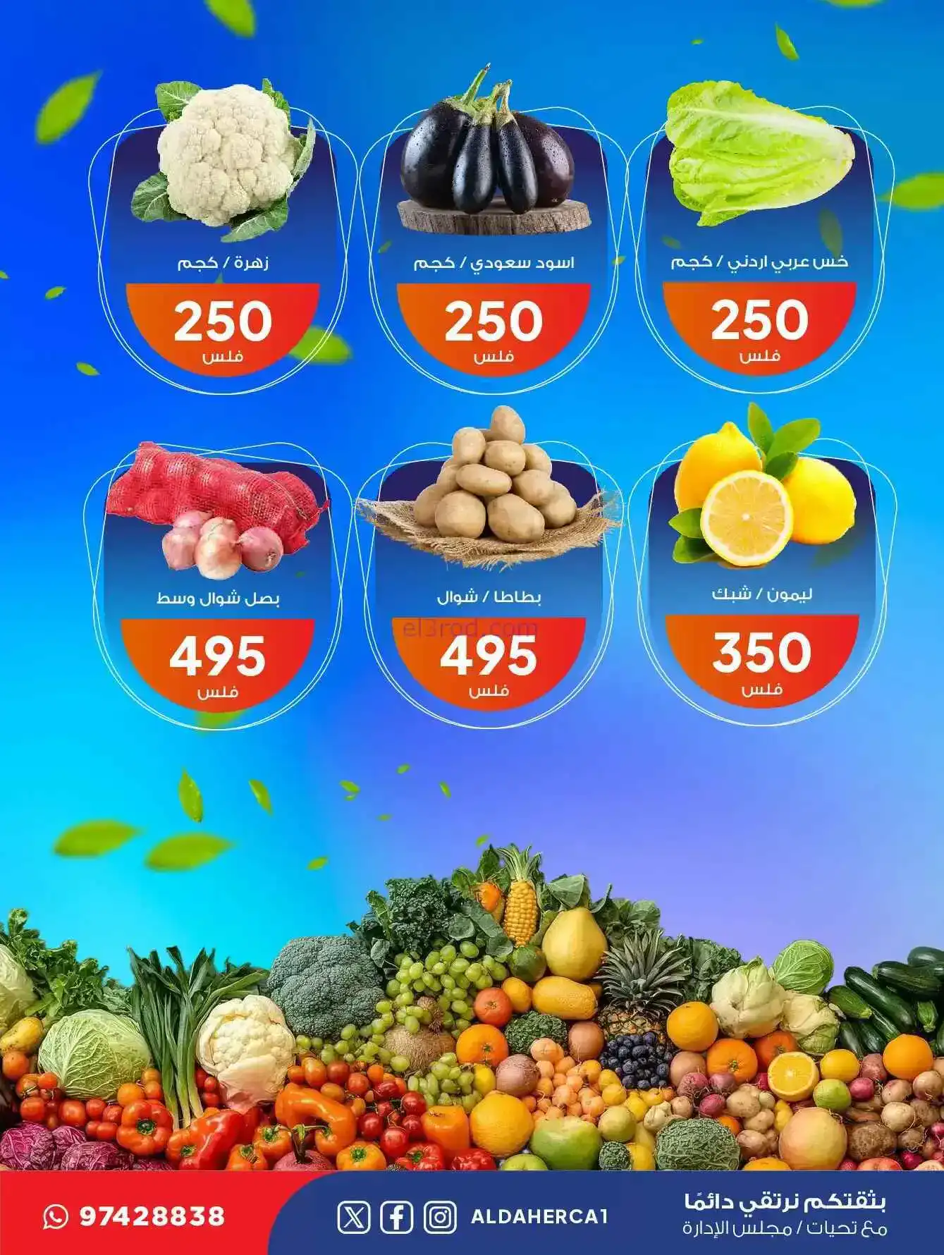 عروض جمعية ضاحية الظهر التعاونية|10-2-2026