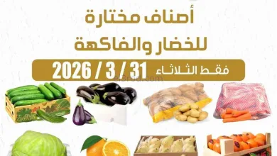 عروض سوق العايش المركزى الكويت|الطازجة|31-3-2026 el3rod.com00001