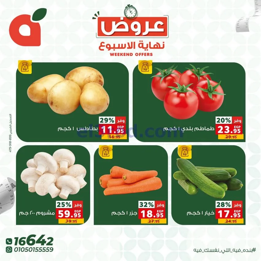 عروض بنده مصر|30-4 حتى 2-5-2026