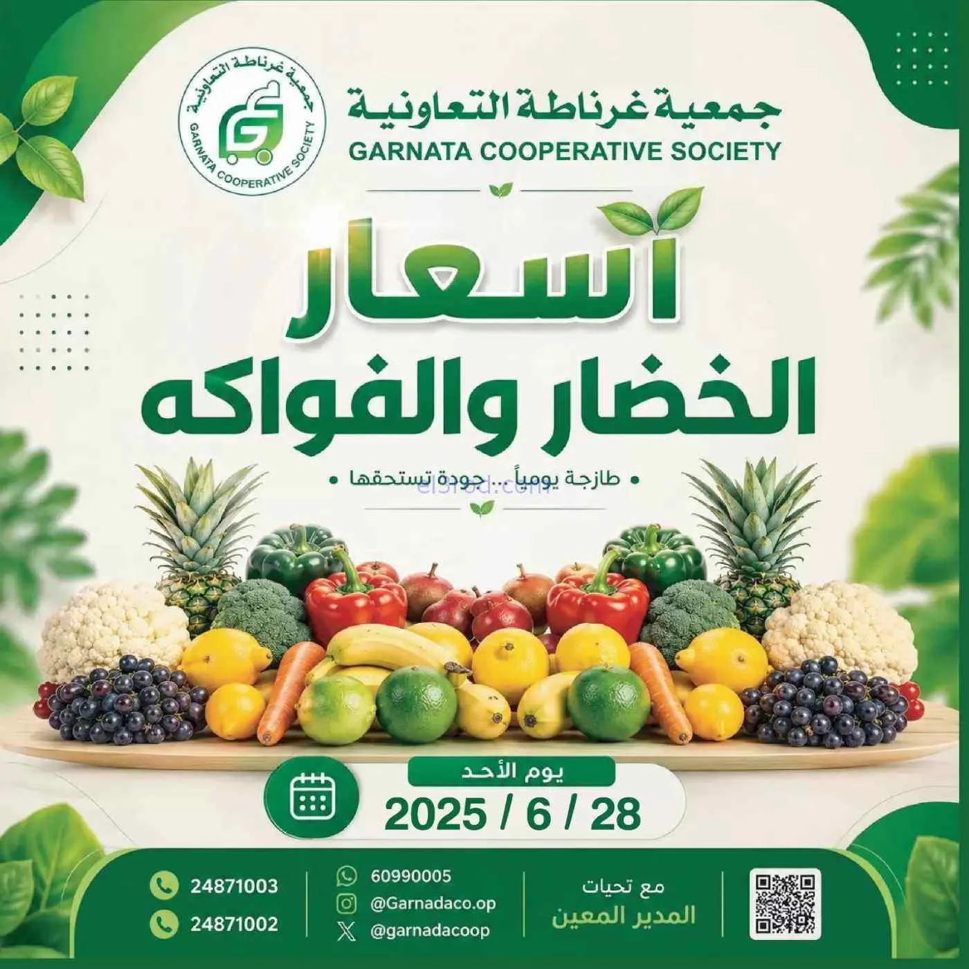 عروض جمعية غرناطة التعاونية|الاحد|28-6-2026