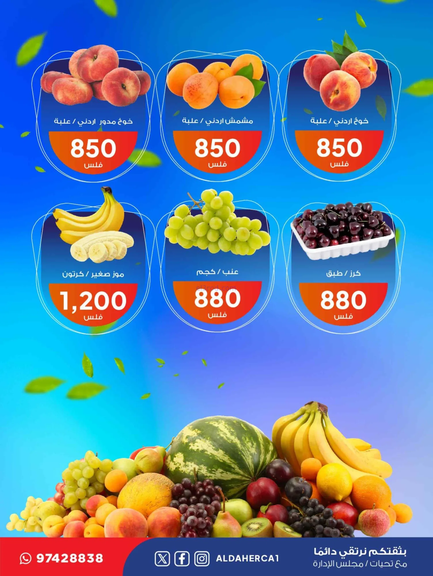 عروض جمعية ضاحية الظهر التعاونية|23-6-2026
