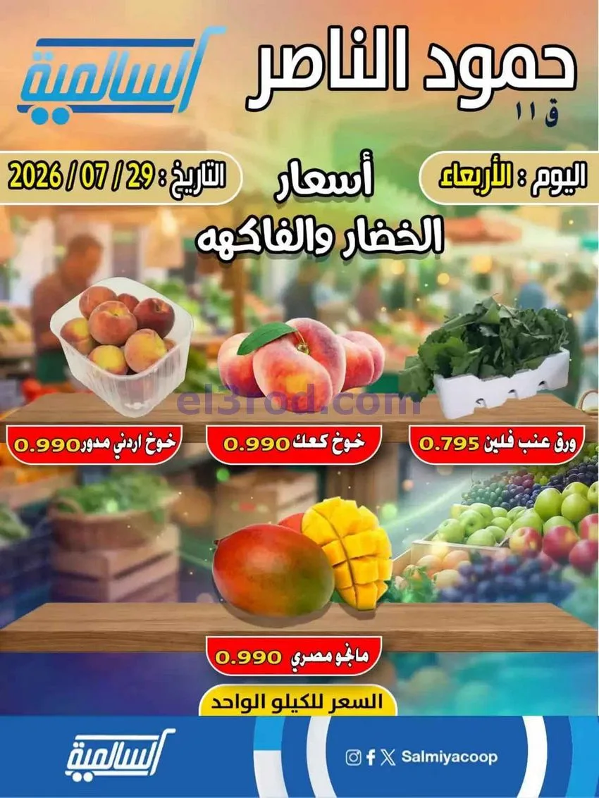 عروض جمعية السالمية حمود الناصر تعاوني|29-7-2026