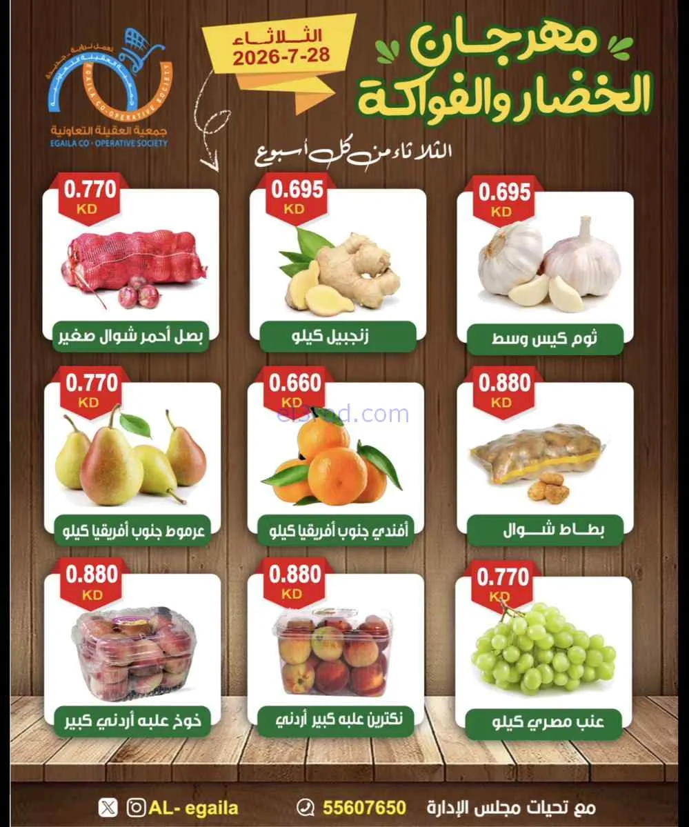 عروض جمعية العقيلة التعاونية|28-7-2026