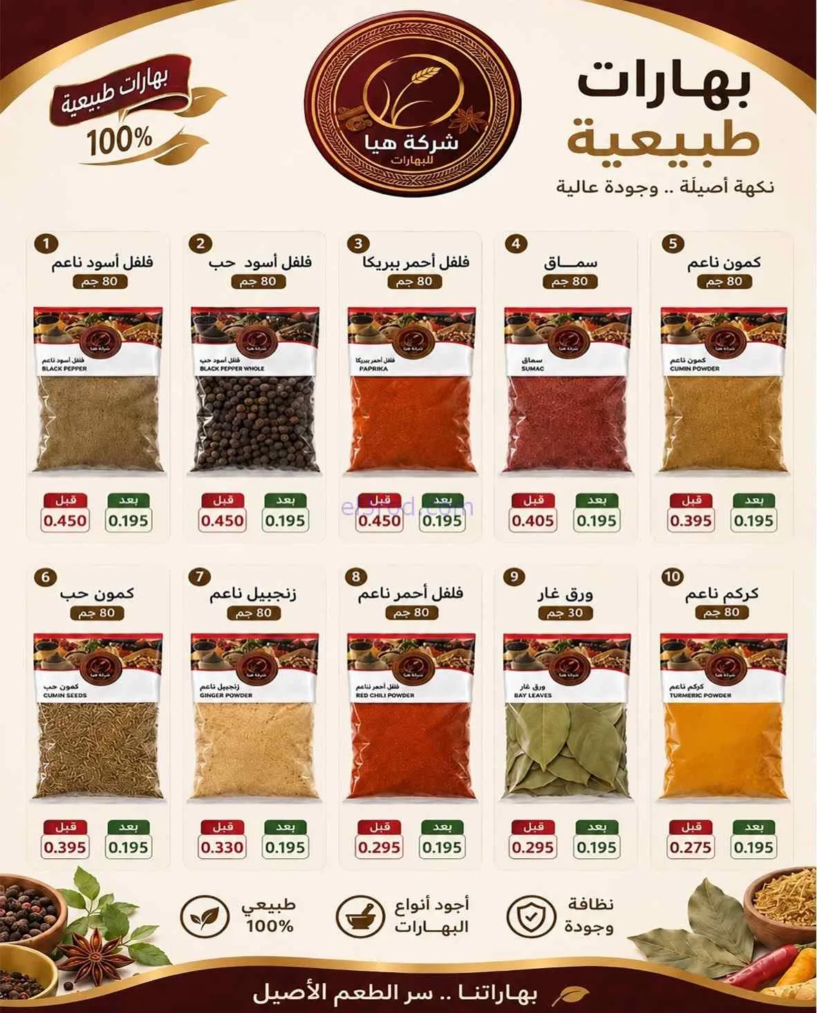 عروض جمعية فهد الأحمد التعاونية|26 حتى 31-7-2026