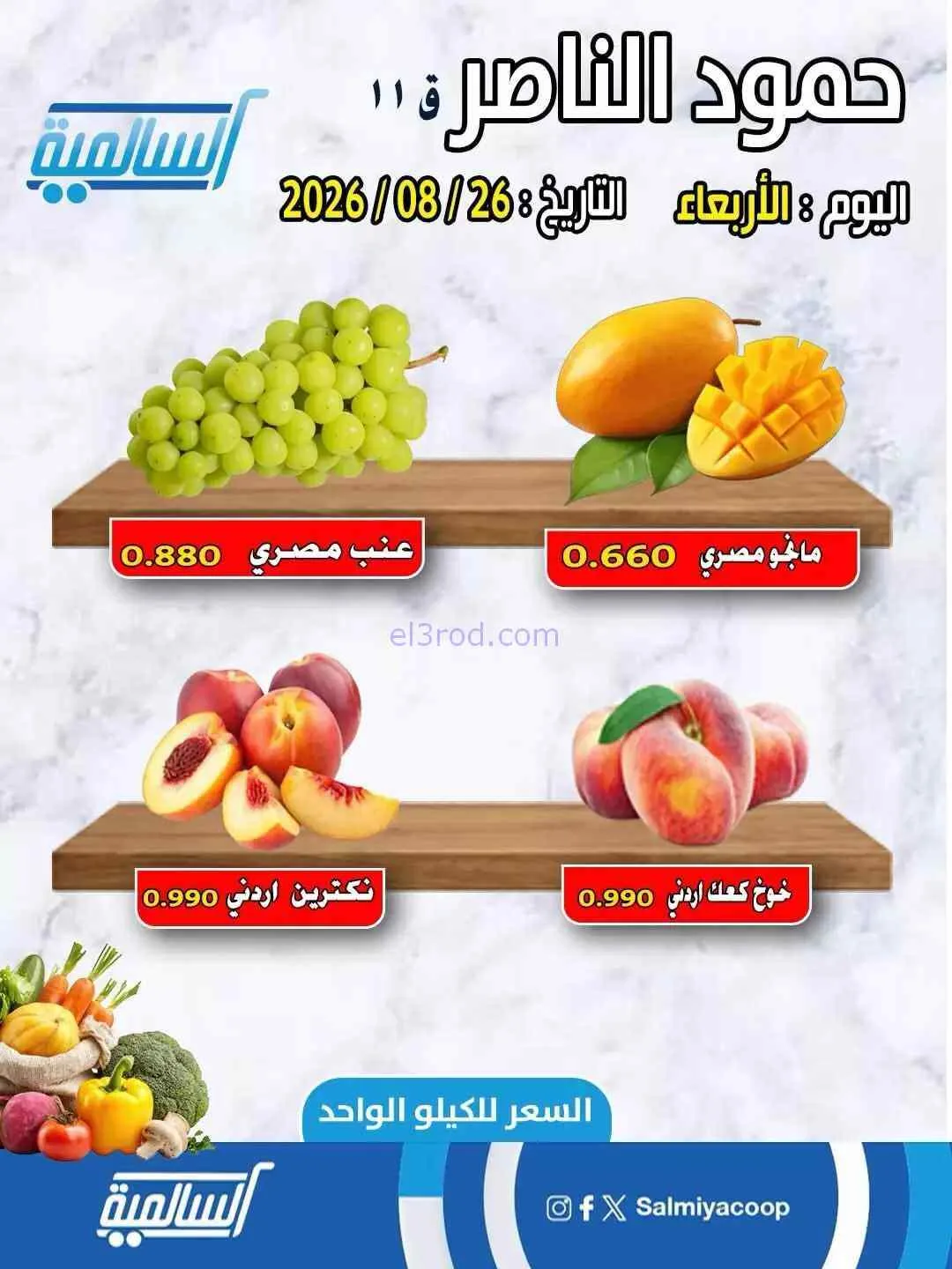 عروض جمعية السالمية فرع حمود الناصر|26-8-2026