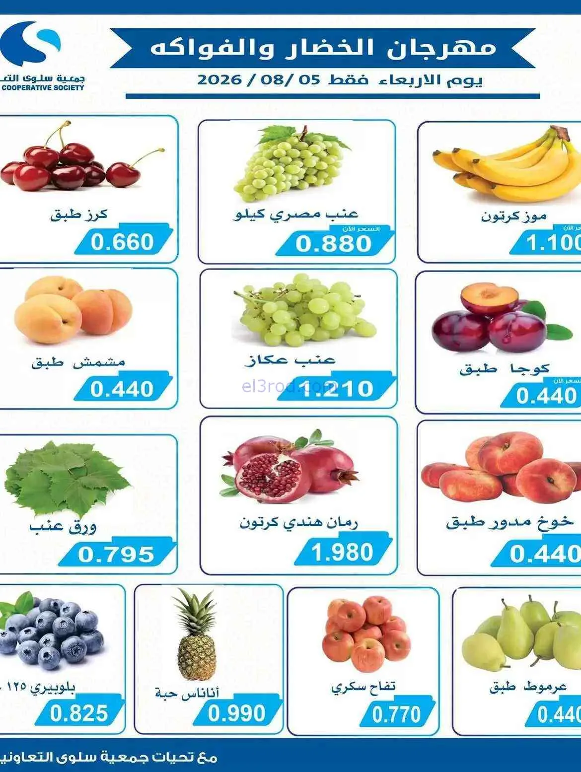 عروض جمعية سلوى التعاونية|5-8-2026