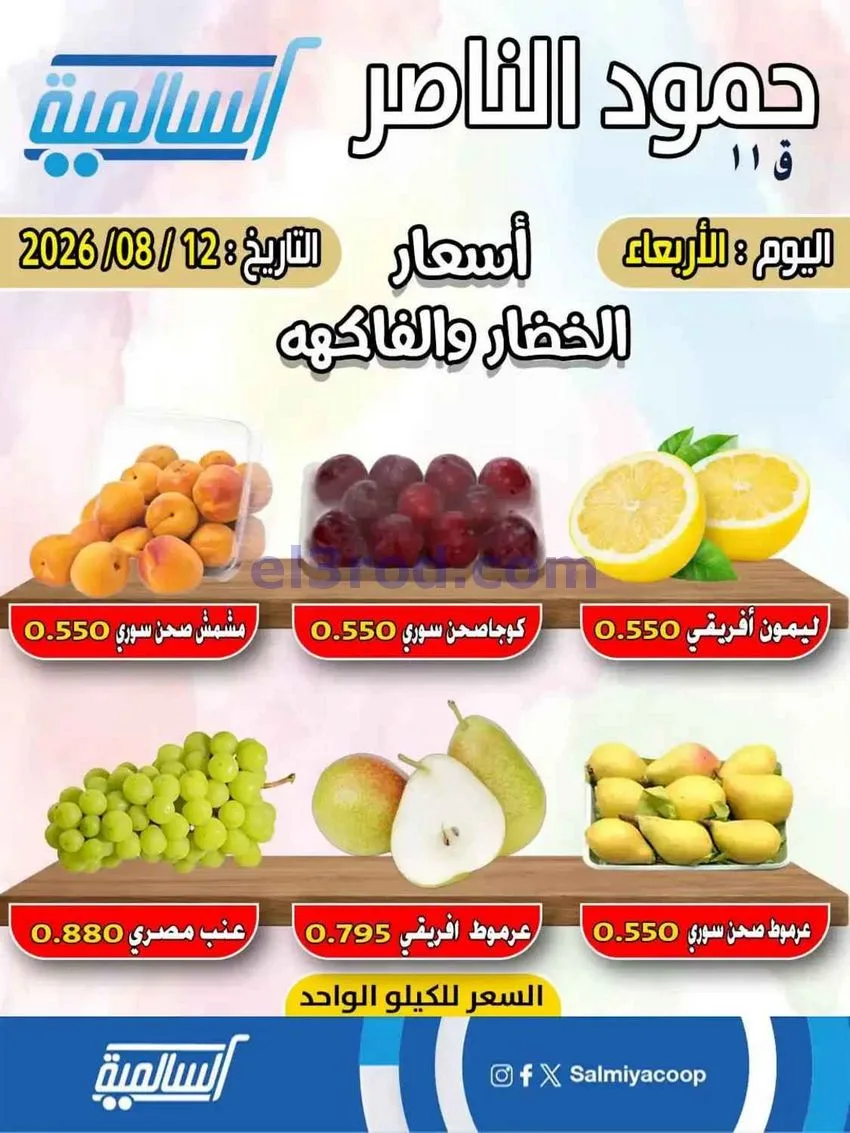 عروض جمعية السالمية فرع حمود الناصر|12-8-2026