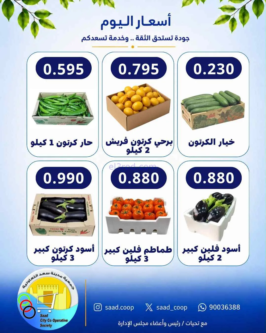 عروض جمعية سعد العبد الله التعاونية|18-8-2026