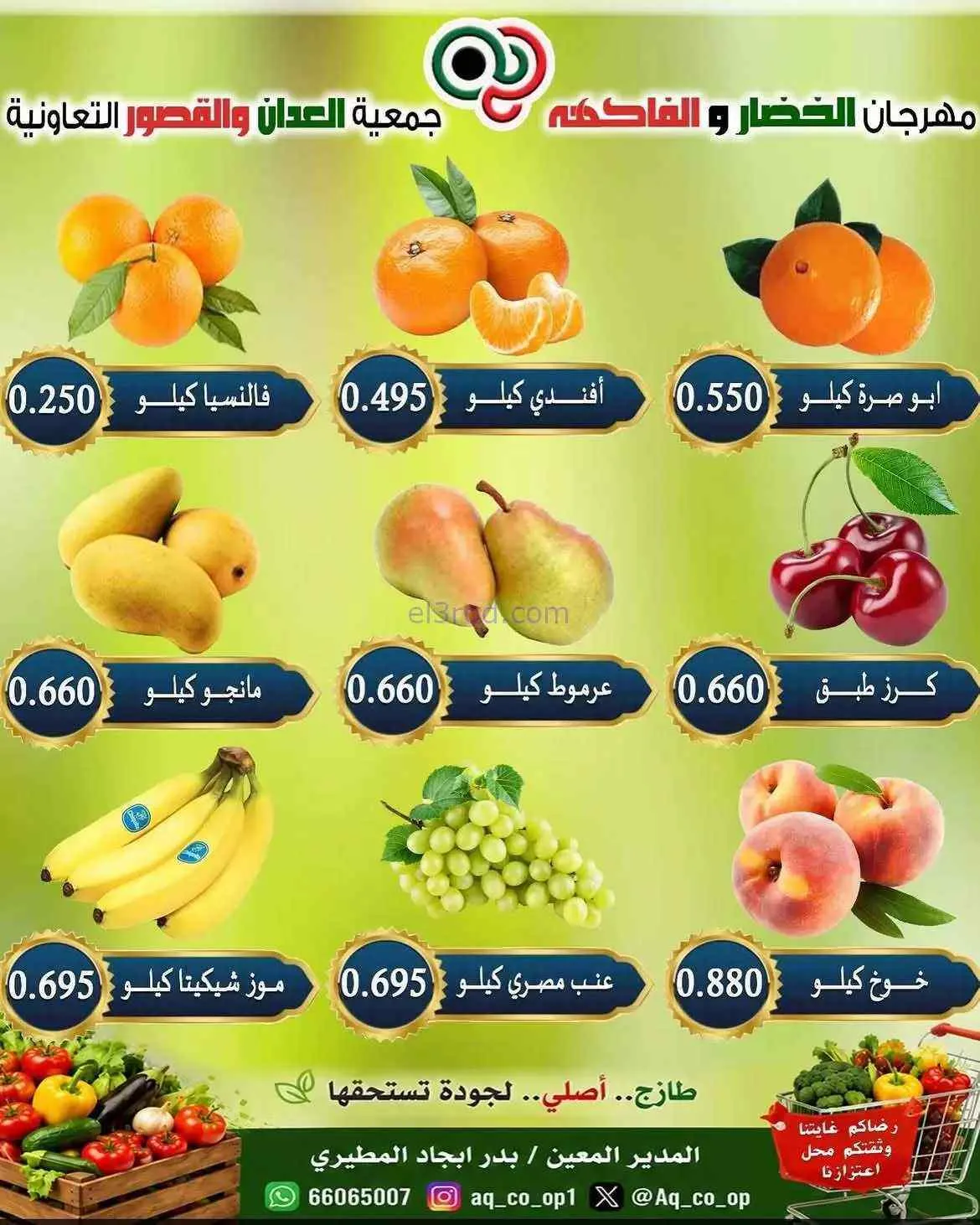 عروض جمعية العدان والقصور التعاونية|16-8-2026