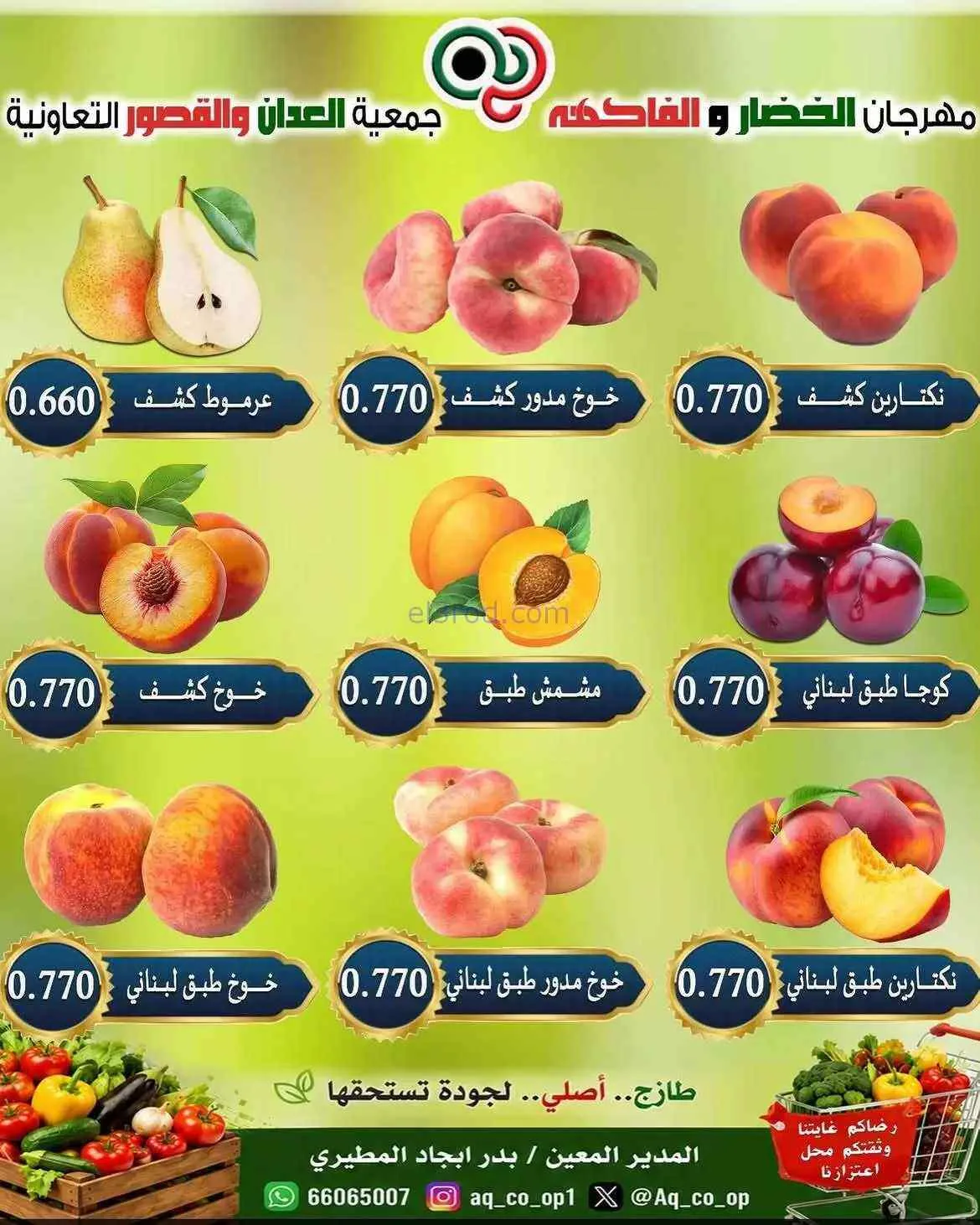 عروض جمعية العدان والقصور التعاونية|23-8-2026