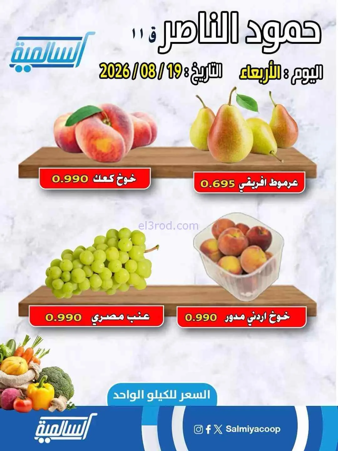 عروض جمعية السالمية فرع حمود الناصر|19-8-2026