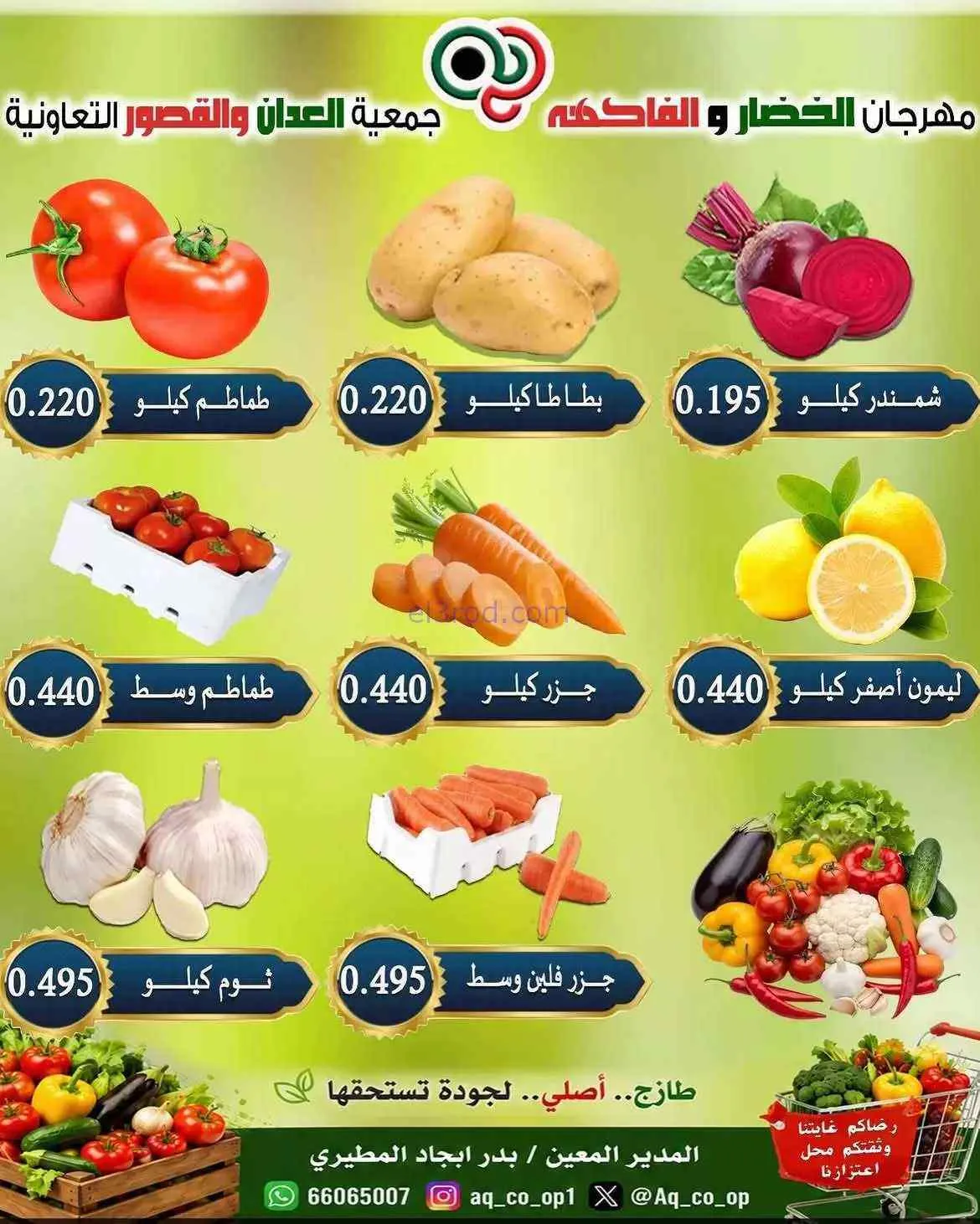عروض جمعية العدان والقصور التعاونية|23-8-2026