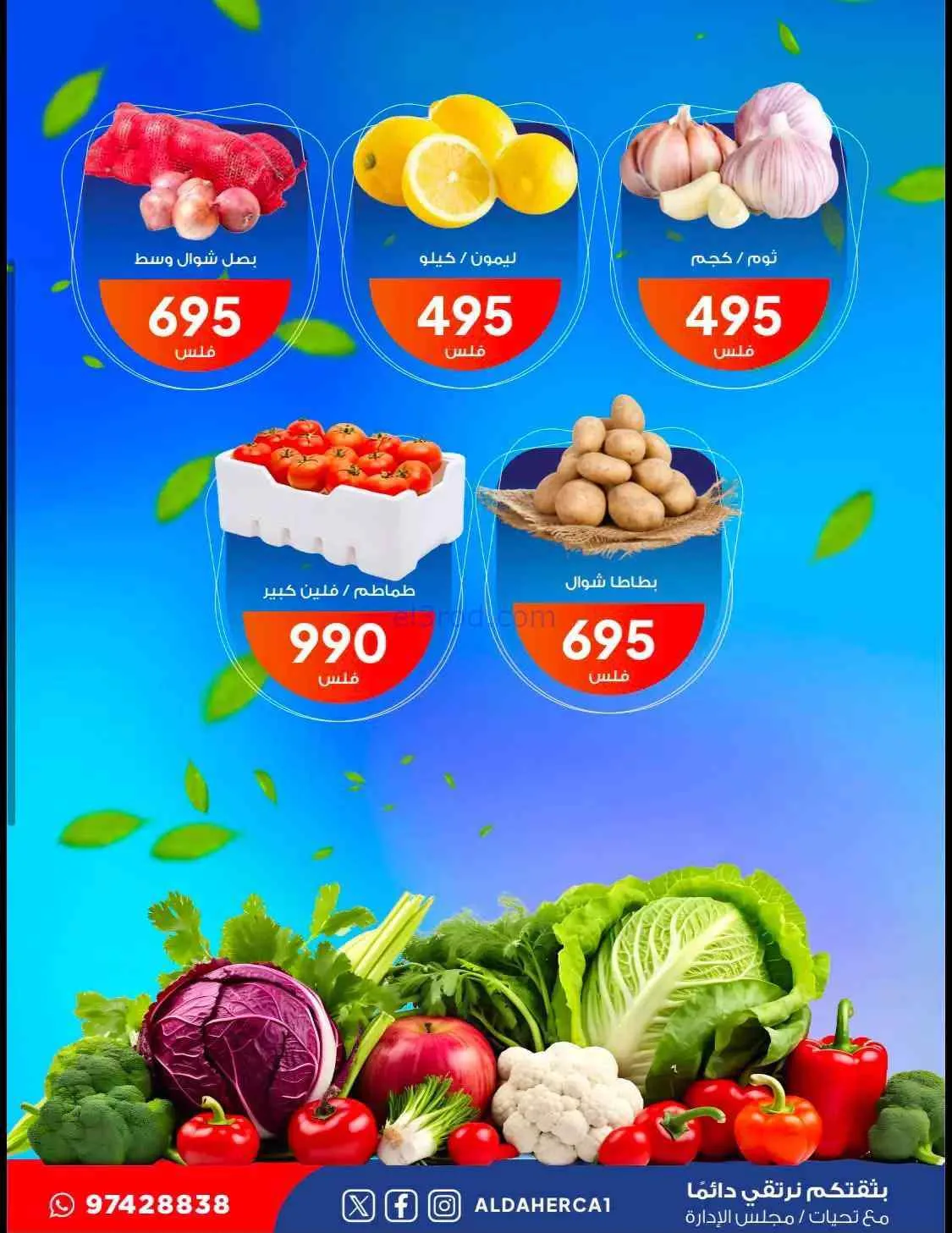 عروض جمعية ضاحية الظهر التعاونية|4-8-2026