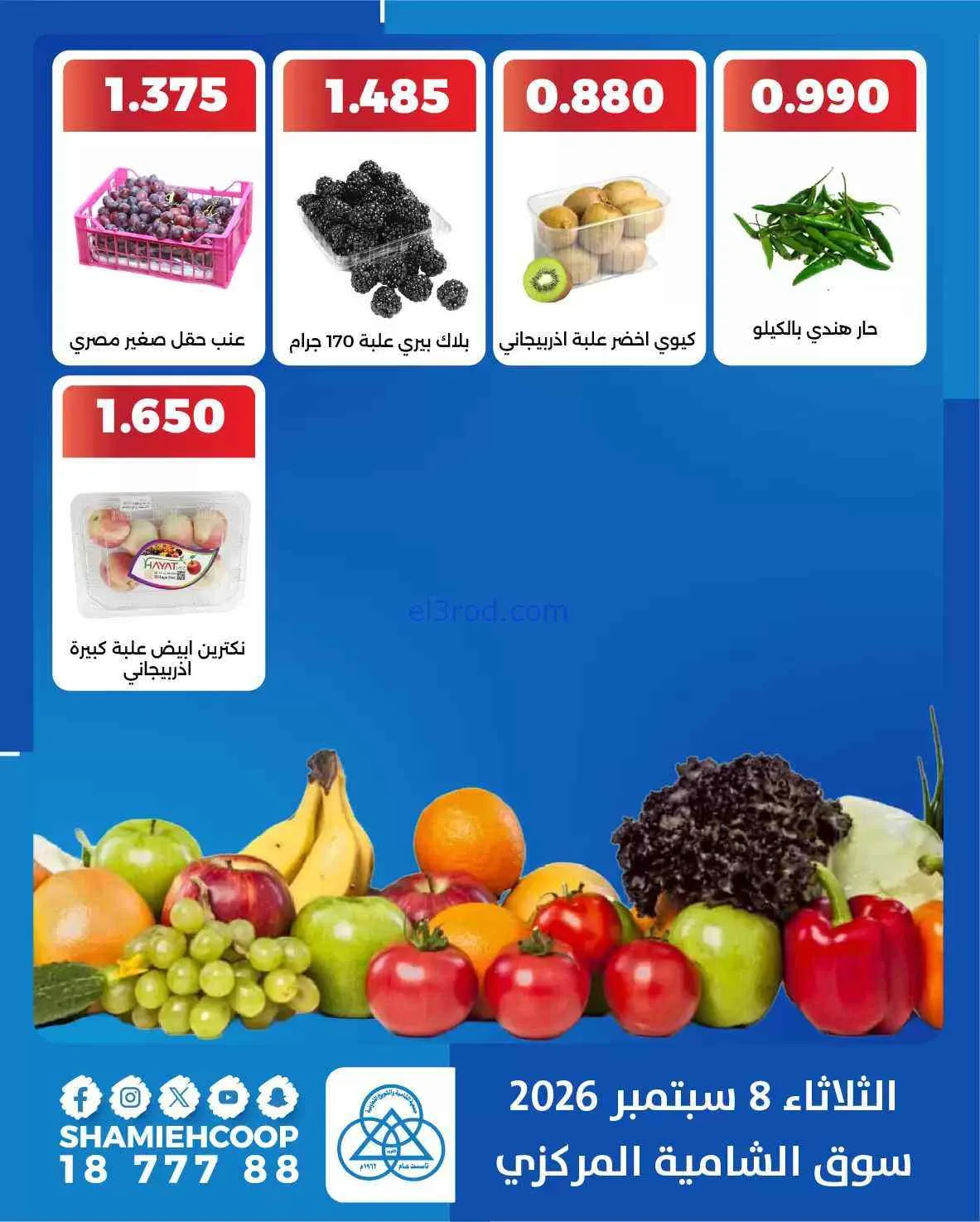 عروض جمعية الشامية والشويخ التعاونية|8-9-2026