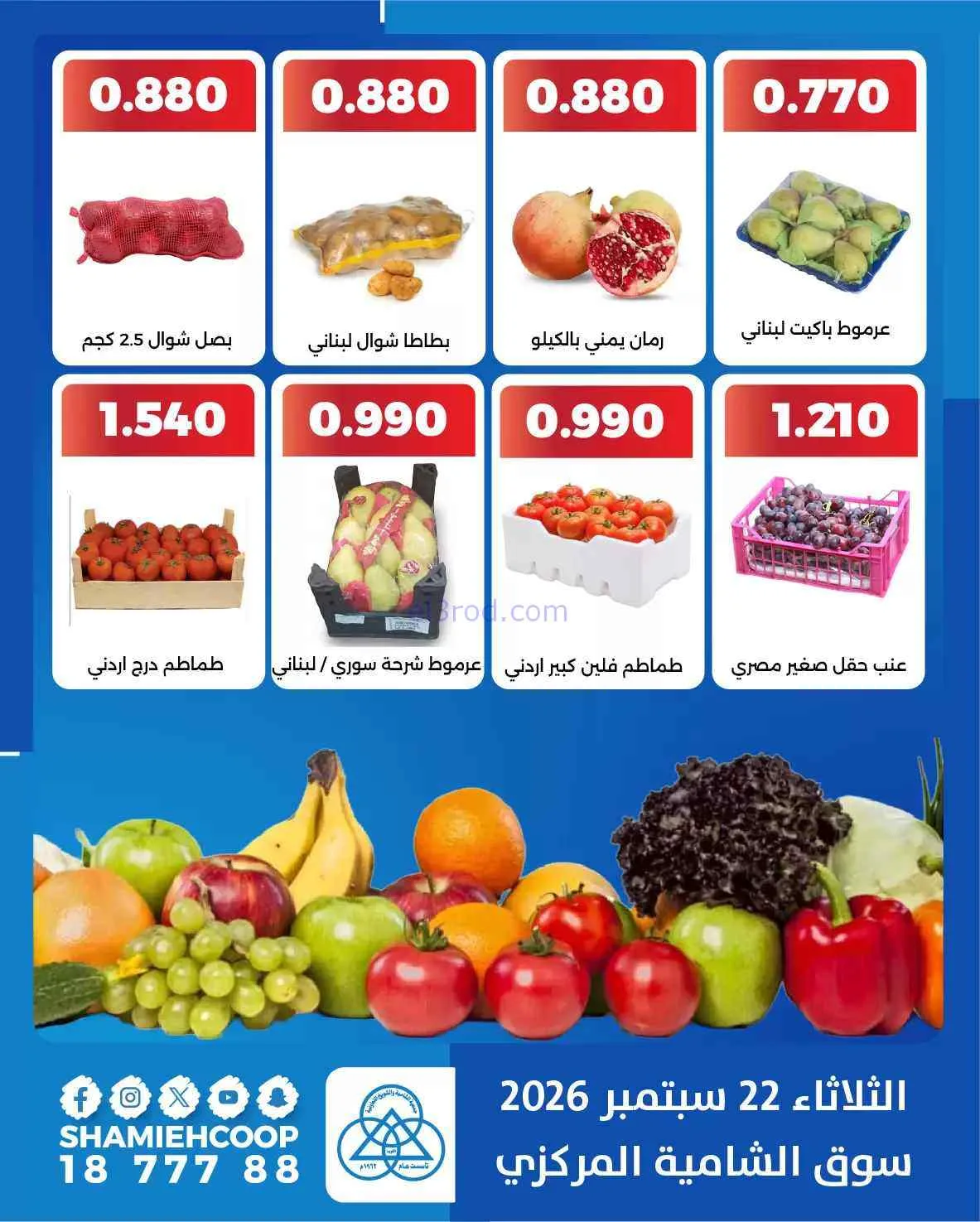 عروض جمعية الشامية والشويخ التعاونية|22-9-2026