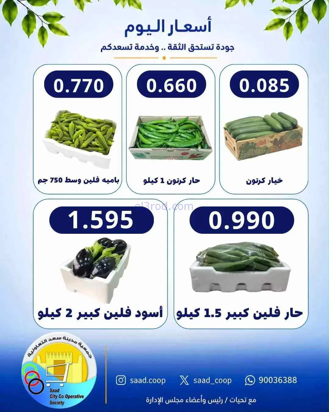 عروض جمعية سعد العبد الله التعاونية|9-9-2026
