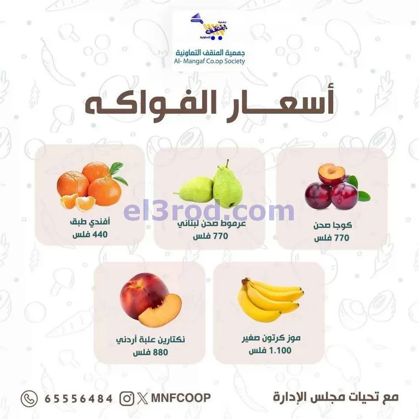 عروض جمعية المنقف التعاونية|12 حتى 13-9-2026