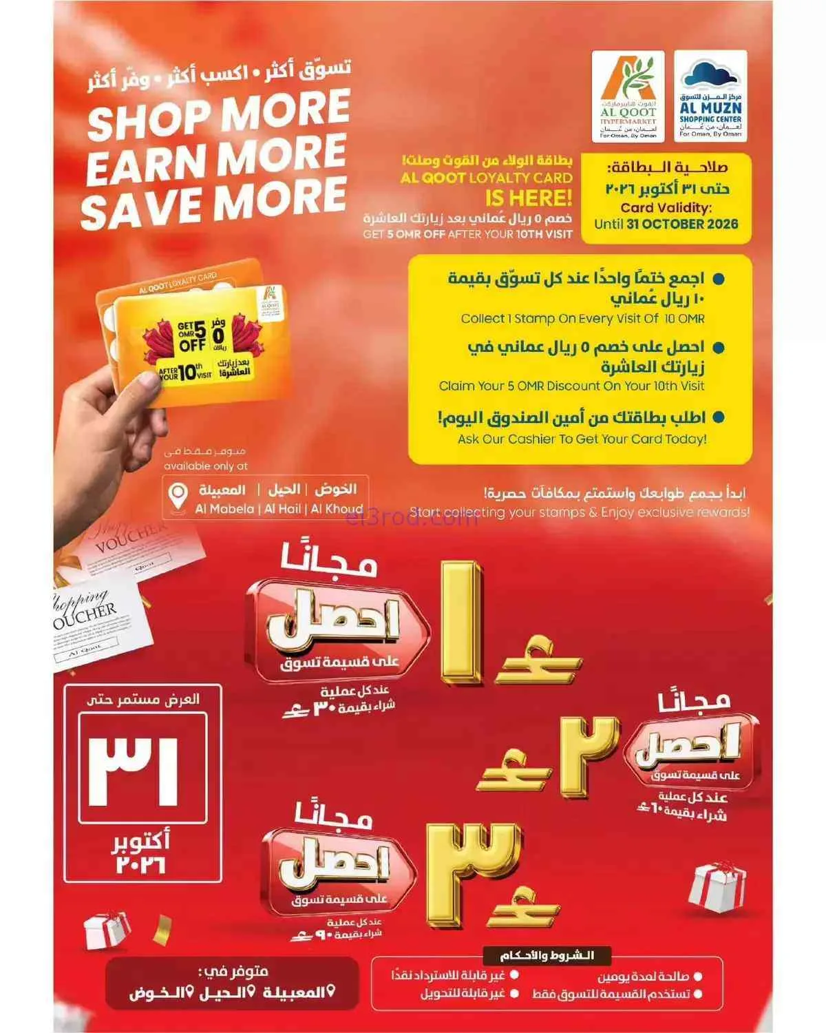 عروض القوت هايبر ماركت عمان|14 حتى 20-9-2026