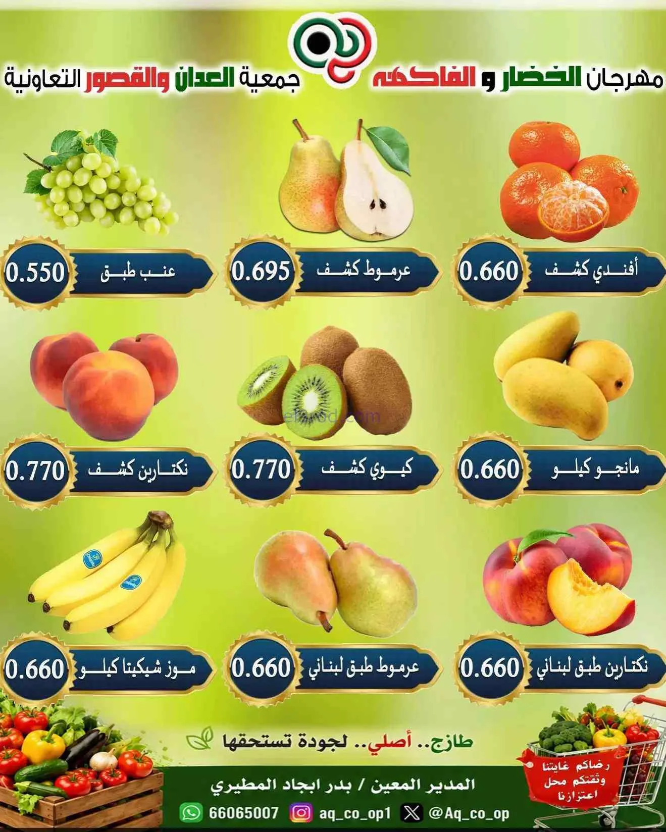 عروض جمعية العدان والقصور التعاونية|27-9-2026