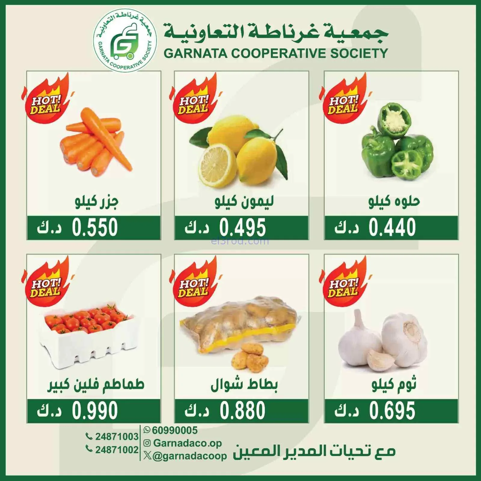 عروض جمعية غرناطة التعاونية|13-9-2026