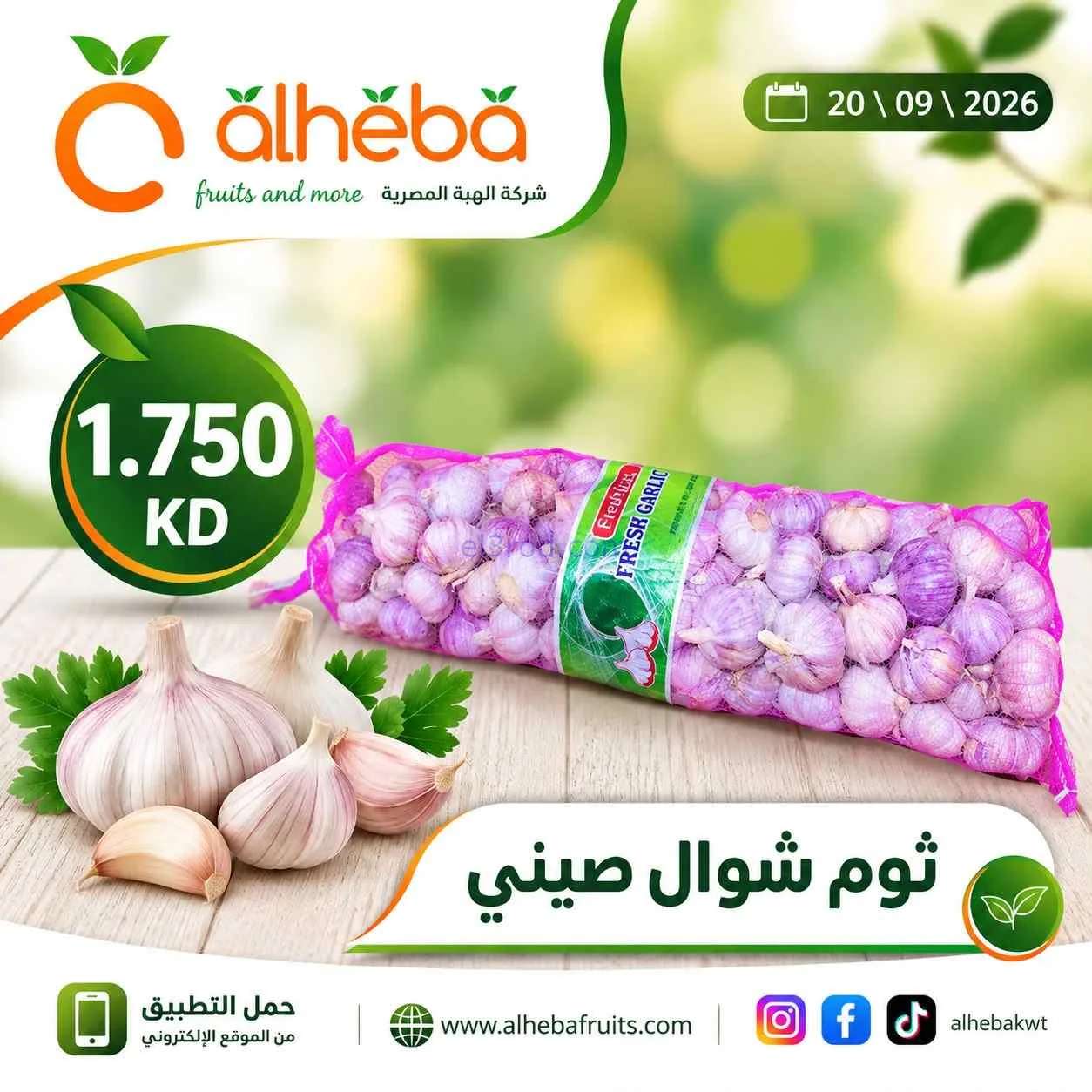 عروض شركة الهبة المصرية الكويت|20-9-2026