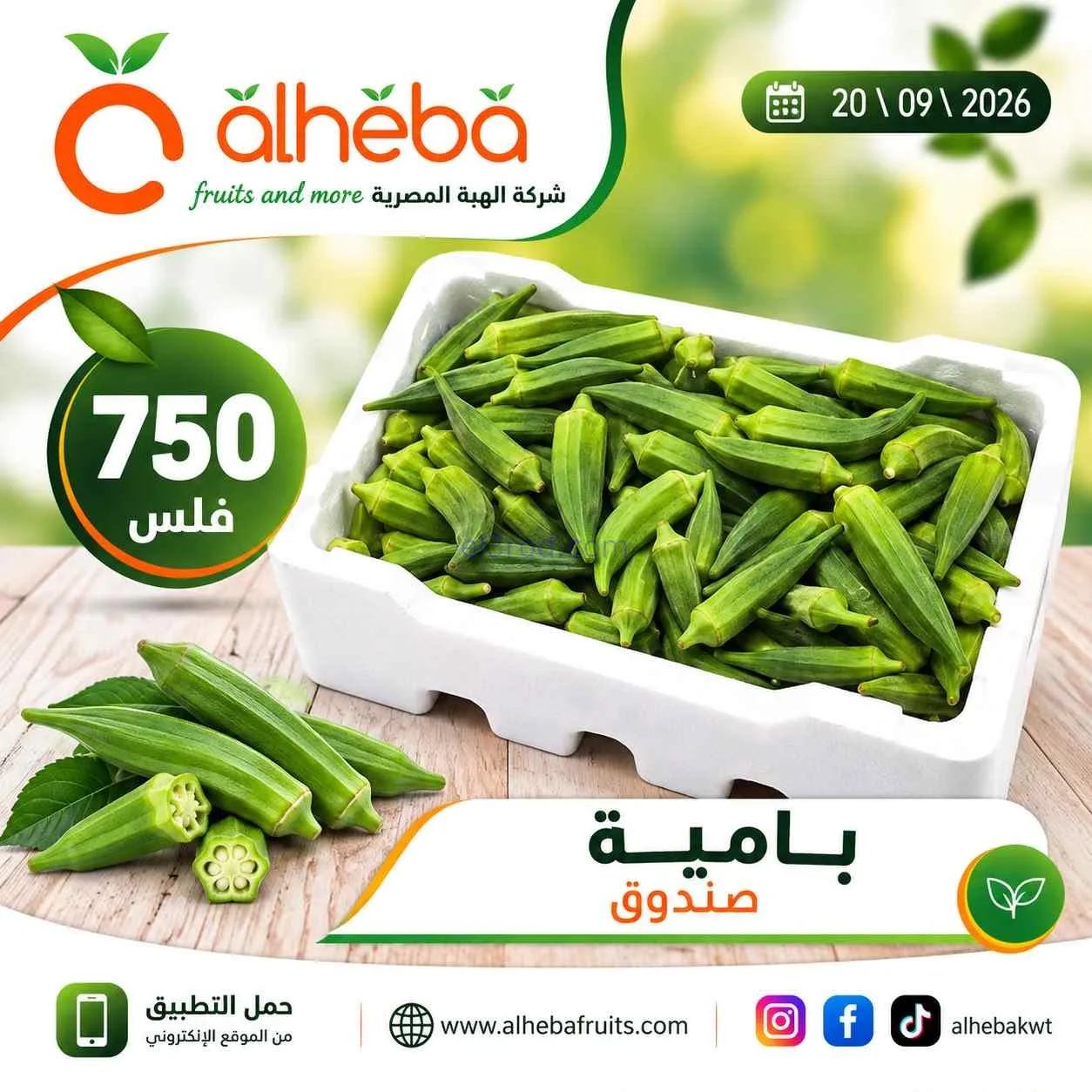 عروض شركة الهبة المصرية الكويت|20-9-2026