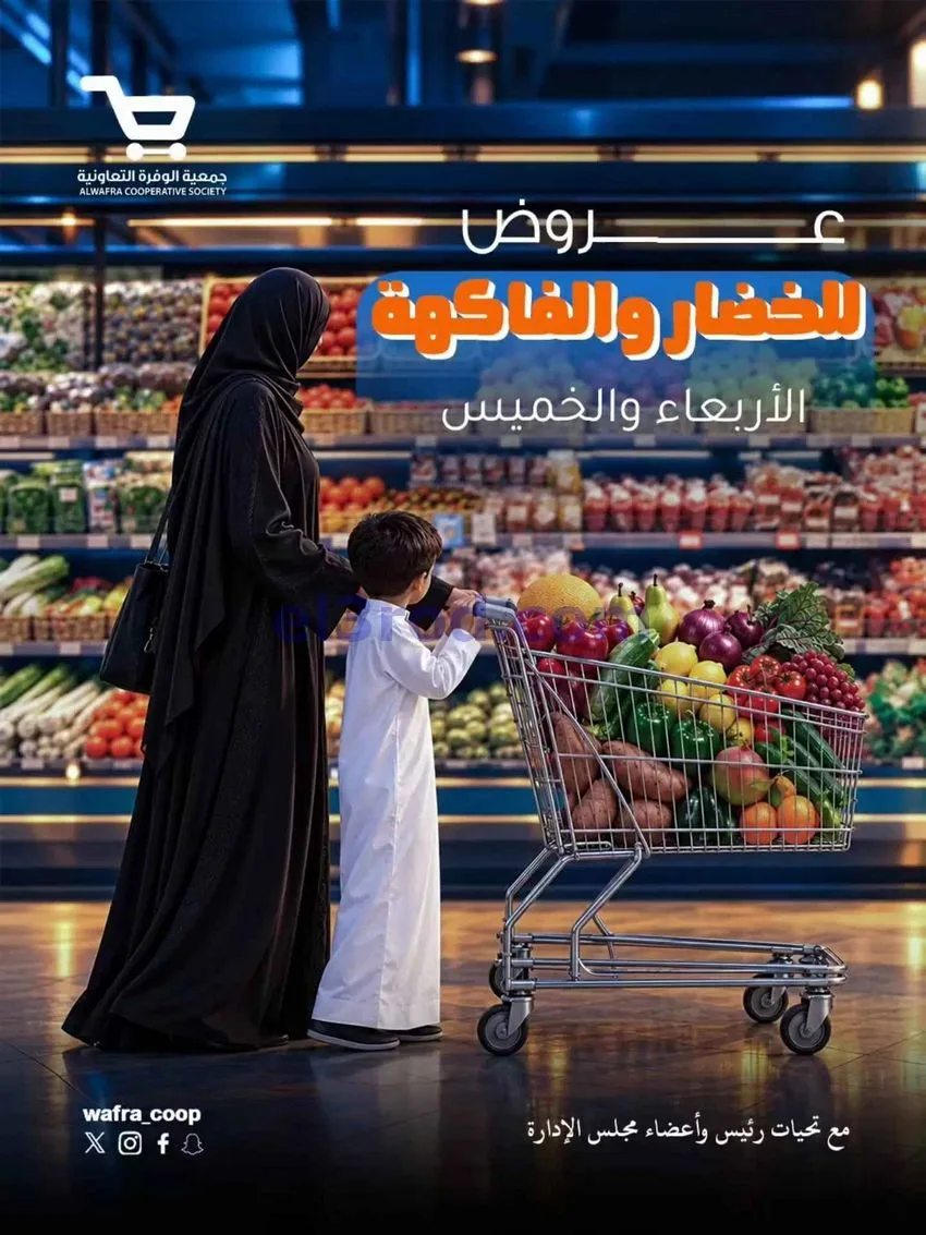 عروض جمعية الوفرة التعاونية|7 حتى 8-10-2026