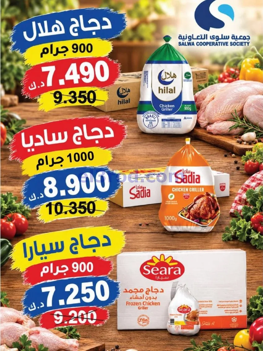 عروض جمعية سلوى التعاونية|حتى 13-10-2026