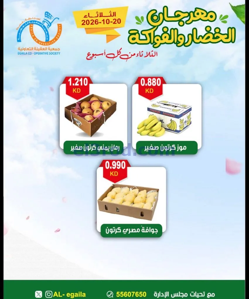 عروض جمعية العقيلة التعاونية|20-10-2026