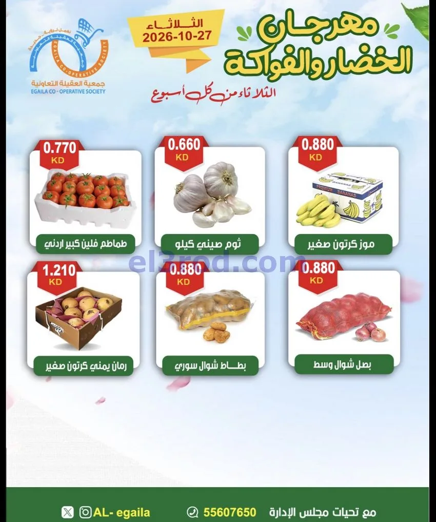 عروض جمعية العقيلة التعاونية|27-10-2026