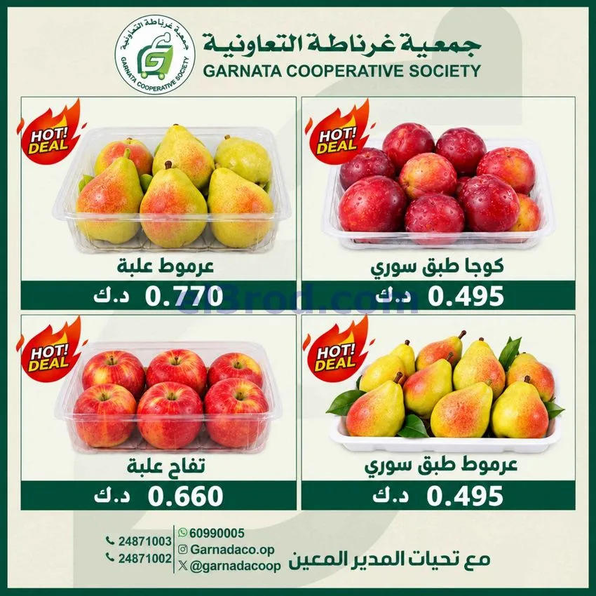 عروض جمعية غرناطة التعاونية|18-10-2026
