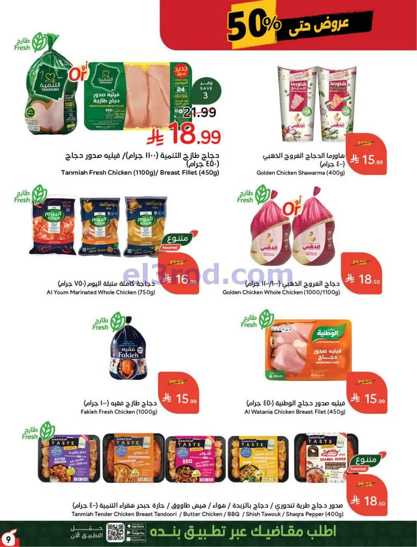 عروض بنده هايبر بنده السعودي|50%|حتى 20-10-2026