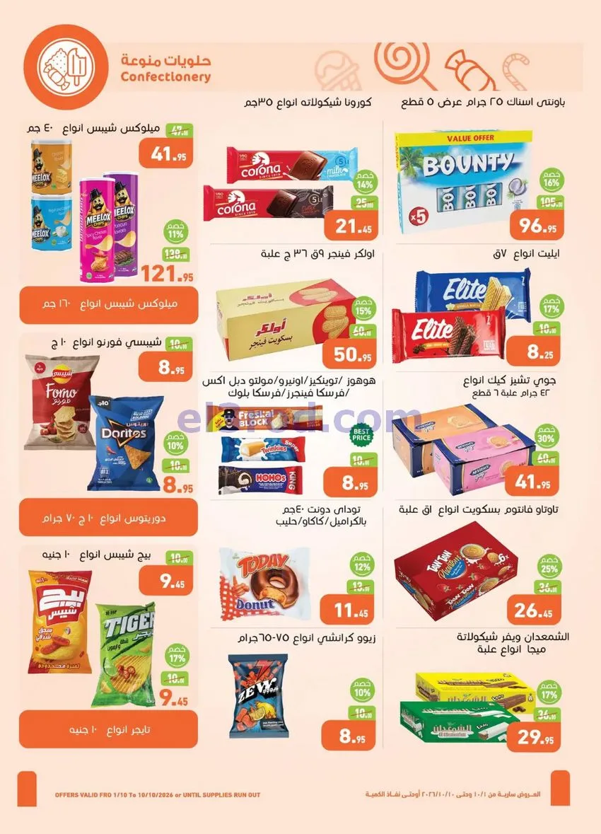 عروض العثيم مصر|وفر الميزانية|1 حتى 10-10-2026