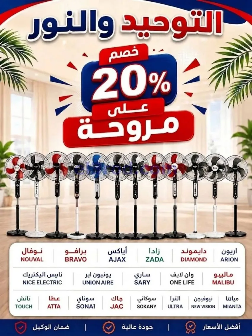 عروض التوحيد والنور|الجمعة البيضاء|من 30-10-2026